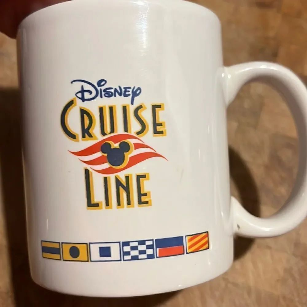 Disney Cruise Line DCL Ceramic Souvenir Mug from Orlando Florida- 10 Oz